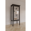 123schrank Vitrine Pasto - 70x50x180H cm - auf Beinen - schlichtes Design