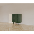 123schrank Anrichte/Dienstbotenschrank - 100x40x110H cm - 2 Türen zum Aufschieben - auf Beinen