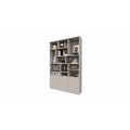 123schrank Fächerschrank Lecci - 180x40x271H cm - 3 Push-to-open-Türen - 3cm Fachbodenstärke