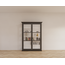 123schrank Vitrine Noia - 140x45x210H cm - Seiten aus Glas