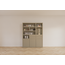 123schrank Avola Fachschrank - 180x35x220H cm - push-to-open Türen - 4 push-to-open Schubladen