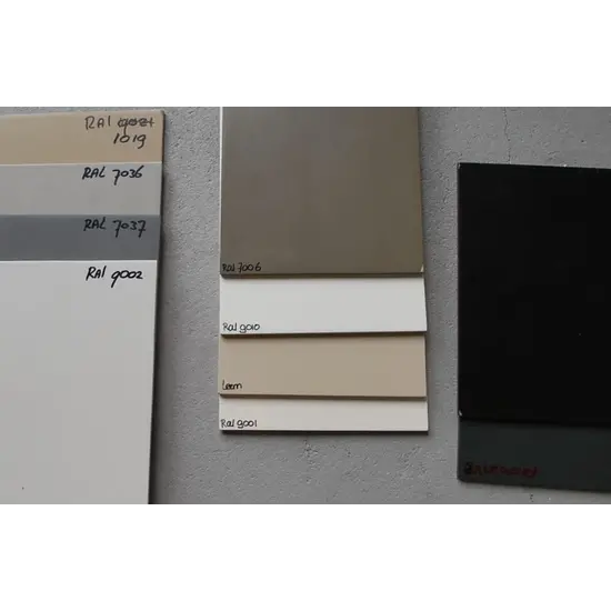 123schrank Calgary TV Bücherregal - 330x35/45x245H cm - offene Regale - Flügeltüren