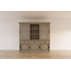 123schrank Buffetschrank Manisa - 220x53x218H - Schiebetüren - Soft-Close-Schubladen - Landhausstil