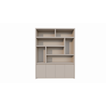 123schrank Kommode Calvert - 200x40x253H cm - grifflose Griffe - schwebendes Untergestell - schlankes Design
