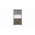 123schrank Buffetschrank Pia - 120x40x230H cm - auf Füßen - 1 offenes Fach - 1 Soft-Close-Schublade - 4 Flügeltüren