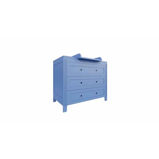 123schrank Blora Kommode - 100x55x90H cm - 3 Soft-Close-Schubladen - auf Beinen