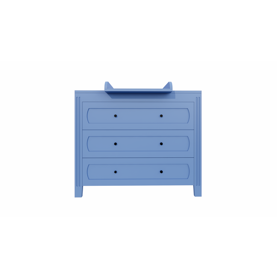 123schrank Blora Kommode - 100x55x90H cm - 3 Soft-Close-Schubladen - auf Beinen