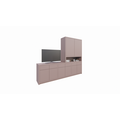 123schrank TV-Anrichte/Kommode Nikiti - 297x50x240H cm - 5 cm starke Einlegeböden - schlankes Design - Türen mit Druck zu öffnen