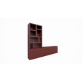 123schrank Lizard TV-Sideboard - 300x40x240H cm - Fächerschrank - Push-to-open-Türen - Push-to-open-Schublade - elegante Ausführung
