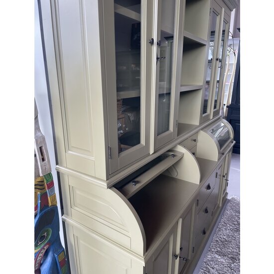 123schrank Buffetschrank - Grutter-Schrank - Pisa - 200x50x210H cm - 8 Flügeltüren - 2 Kugelklappen - 7 Schubladen