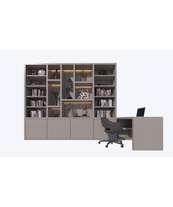 Kleiderschrank/Schreibtisch Bellac 365cm