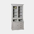 123schrank Grutterschrank Porto Marie - 110x52x220H cm - 3 Flügeltüren - 2 Klappen - 3 Soft-Close-Schubladen
