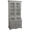123schrank Grutterschrank Porto Marie - 110x52x220H cm - 3 Flügeltüren - 2 Klappen - 3 Soft-Close-Schubladen