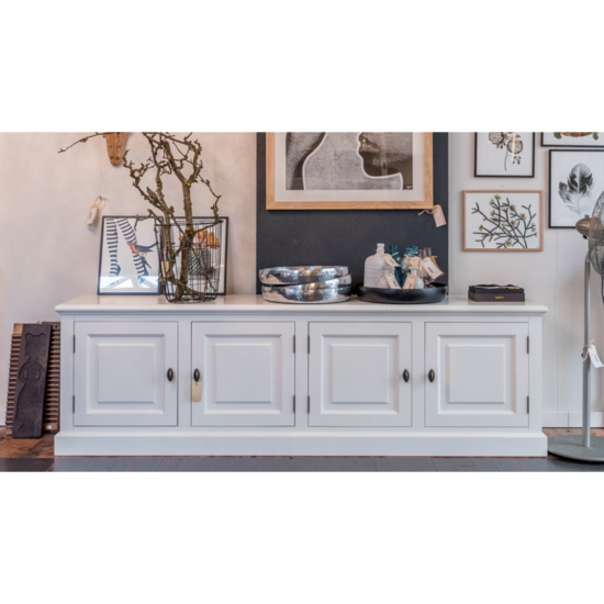 123schrank Moonstar TV-Anrichte - 230x50x70H cm - 4 Flügeltüren