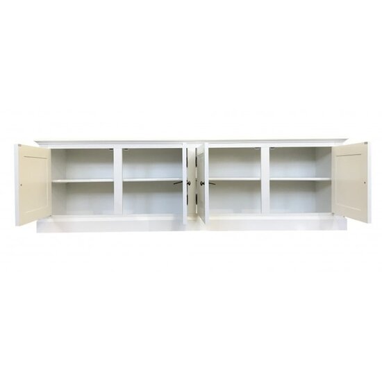 123schrank Moonstar TV-Anrichte - 230x50x70H cm - 4 Flügeltüren