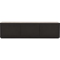 123schrank TV-Sideboard Ibiza 07 - 180x45x60H cm - 3 push-to-open Türen - schlankes Design - grifflose Türen