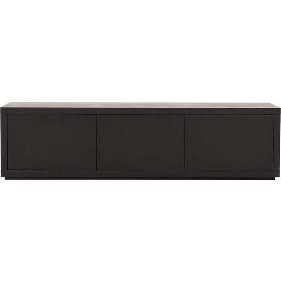 123schrank TV-Sideboard Ibiza 07 - 180x45x60H cm - 3 push-to-open Türen - schlankes Design - grifflose Türen