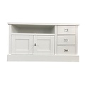 123schrank TV-Sideboard Island 06 - 125x50x65H cm - 3 Schubladen - 2 Flügeltüren - mit TV-Kabelloch
