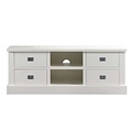 123schrank TV-Sideboard Island 15 - 150x50x60H cm - 4 Schubladen - offenes Mittelfach - mit Kabeldurchlass