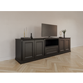 123schrank TV-Sideboard Amalfi - 220x40x60H cm - 4 grifflose Push-to-open-Türen - 1 Push-to-open-Schublade - schlichtes Design