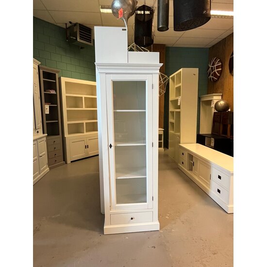 123schrank Vitrinenschrank Rougemond - 70x42x190cm