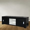 123schrank TV-Sideboard Hawai 05 - 165x50x55H cm - schlankes Design - 2 Schiebetüren - offenes Mittelfach - mit Kabeldurchlass