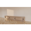 123schrank TV-Sideboard Medellin - 300x40x40 - 3 Schiebetüren - schlichtes Design