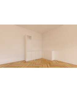 Eck-Kleiderschrank Durango 200cm