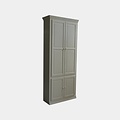123schrank Schaltschrank LM 02 - 100x40x245H cm - 4 geschlossene Flügeltüren - 5 Fachböden - verstellbare Fachböden - schaltbar