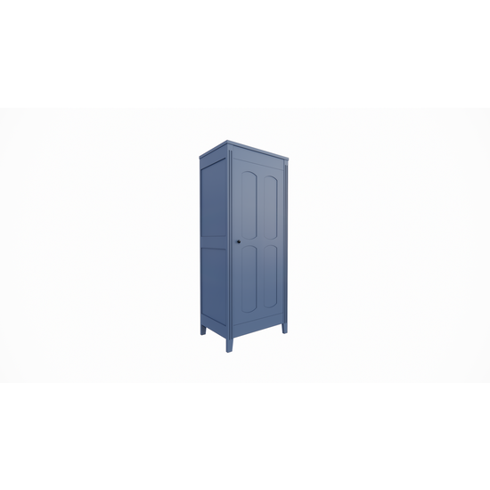 123schrank Kinderschrank Blora - 80x55x195H cm - 1 Tür - auf Beinen