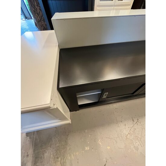 123schrank Ausstellungsstück TV-Sideboard Hawai 05 - 165x50x55H cm - RAL 9005