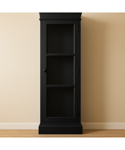 Ausstellungsstück Vitrinenschrank Toulon 75cm - RAL 9005