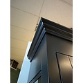 123schrank Ausstellungsstück Vitrinenschrank Toulon 75x40x220H cm - RAL 9005