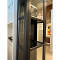 123schrank Ausstellungsstück Vitrinenschrank Toulon 75x40x220H cm - RAL 9005