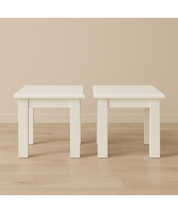 Ausstellungsstück Tische 2 Stück - 50cm - RAL 9010