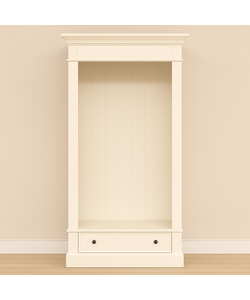 Ausstellungsstück Bücherregal Malaga - 1M - RAL 9001