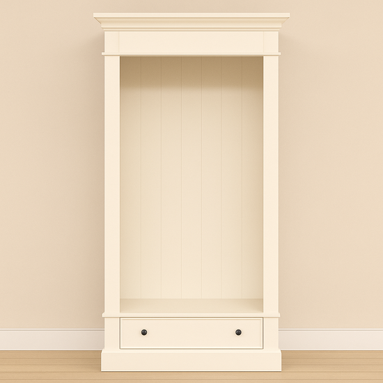 123schrank Ausstellungsstück Bücherregal Malaga - 100x35x200H cm - RAL 9001