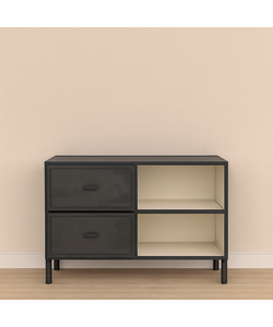 Ausstellungsstück TV-Schrank Metall - 1M