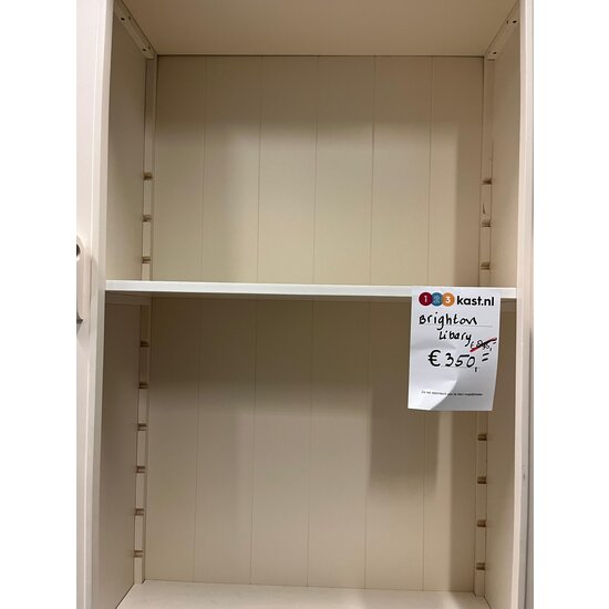 123schrank Ausstellungsstück Brighton Library - 85x43x240H cm - RAL 9001
