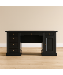 Ausstellungsstück Schreibtisch Philine - 160cm - RAL 9005