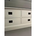 123schrank Ausstellungsstück Sideboard Lin 08 - 200x50x50(H) cm - RAL 9001
