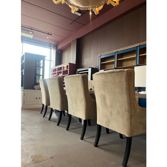 123schrank Showmodel Stühle Samt - 6 Stück