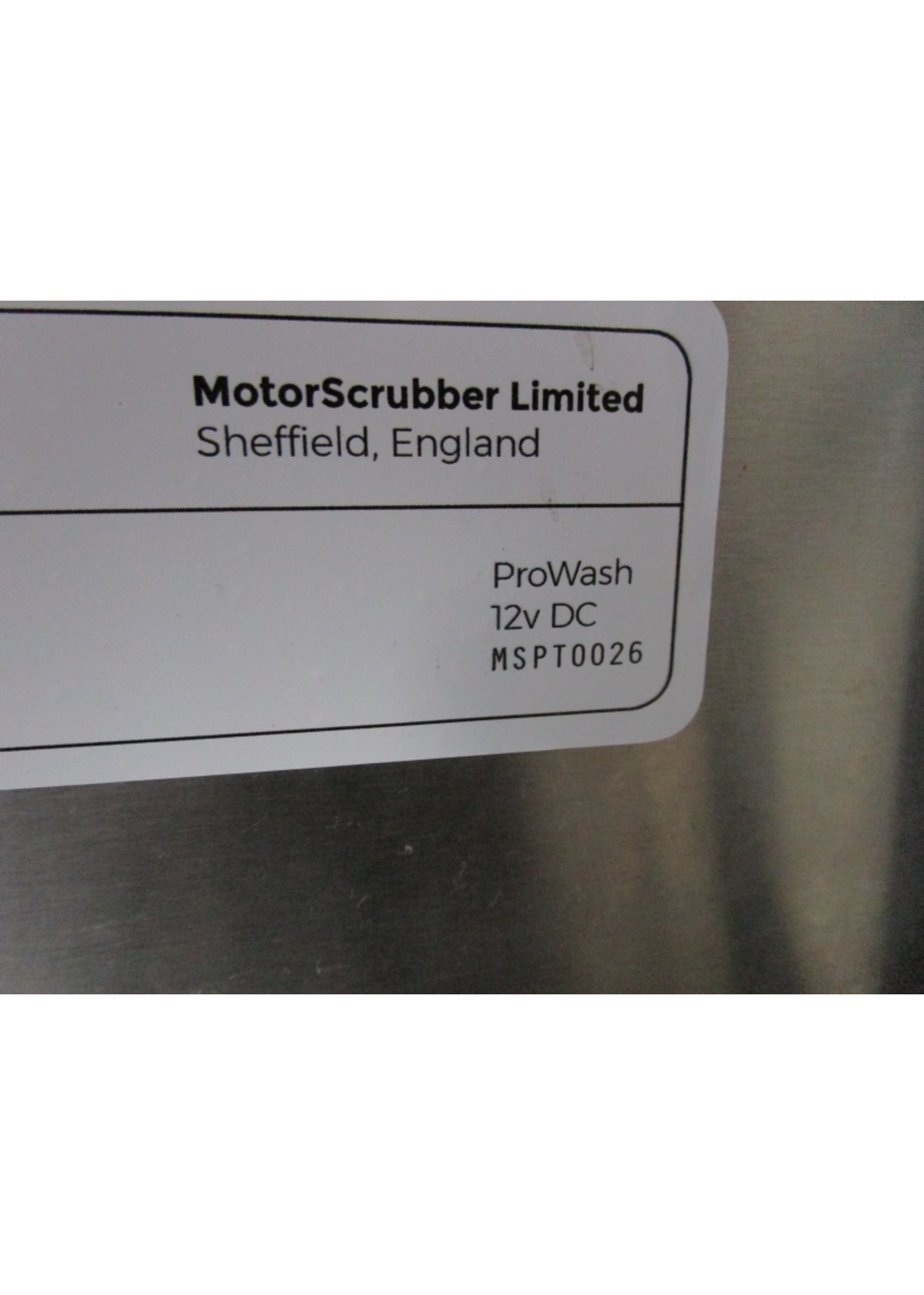 Motorscrubber ProWash