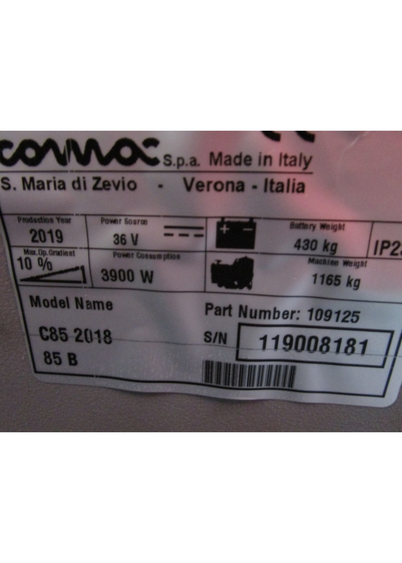 Comac Comac C 85 NSC Premium