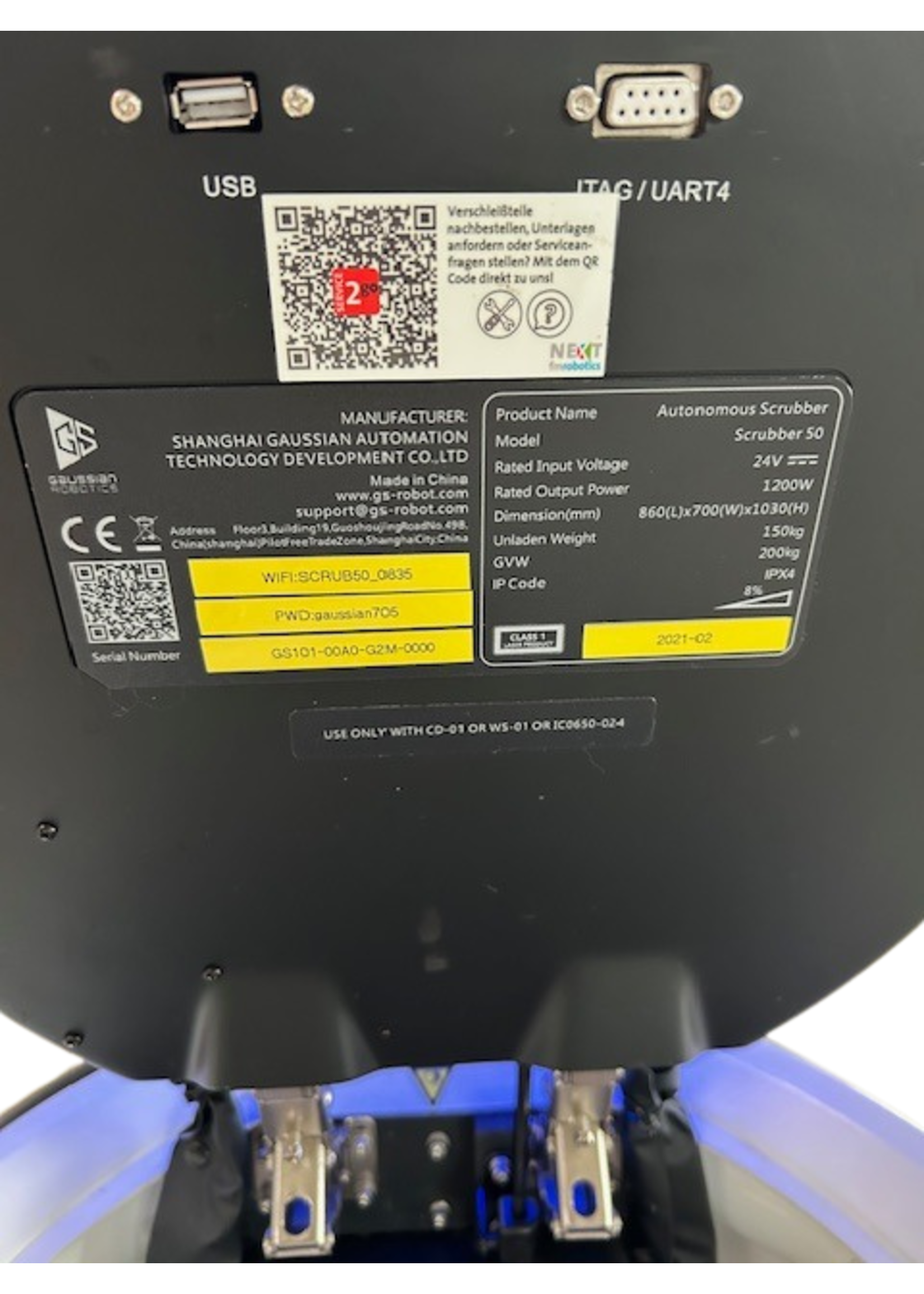 Gausium Gausium Scrubber 50 – Autonomer Scheuersaugroboter (gebraucht, Baujahr 2021)
