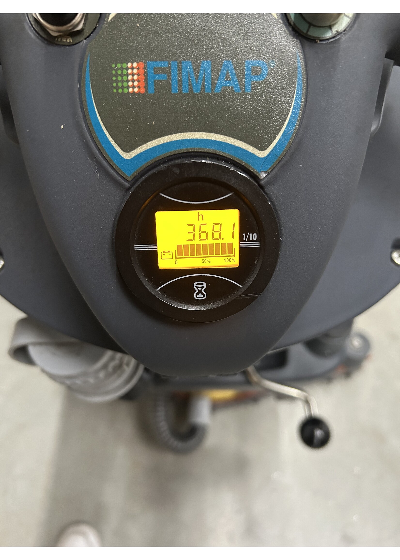 Fimap S.p.A. Fimap MX 50 BT – Nachläufer-Scheuersaugmaschine (inkl. Ladegerät & Batterie, 386 h)