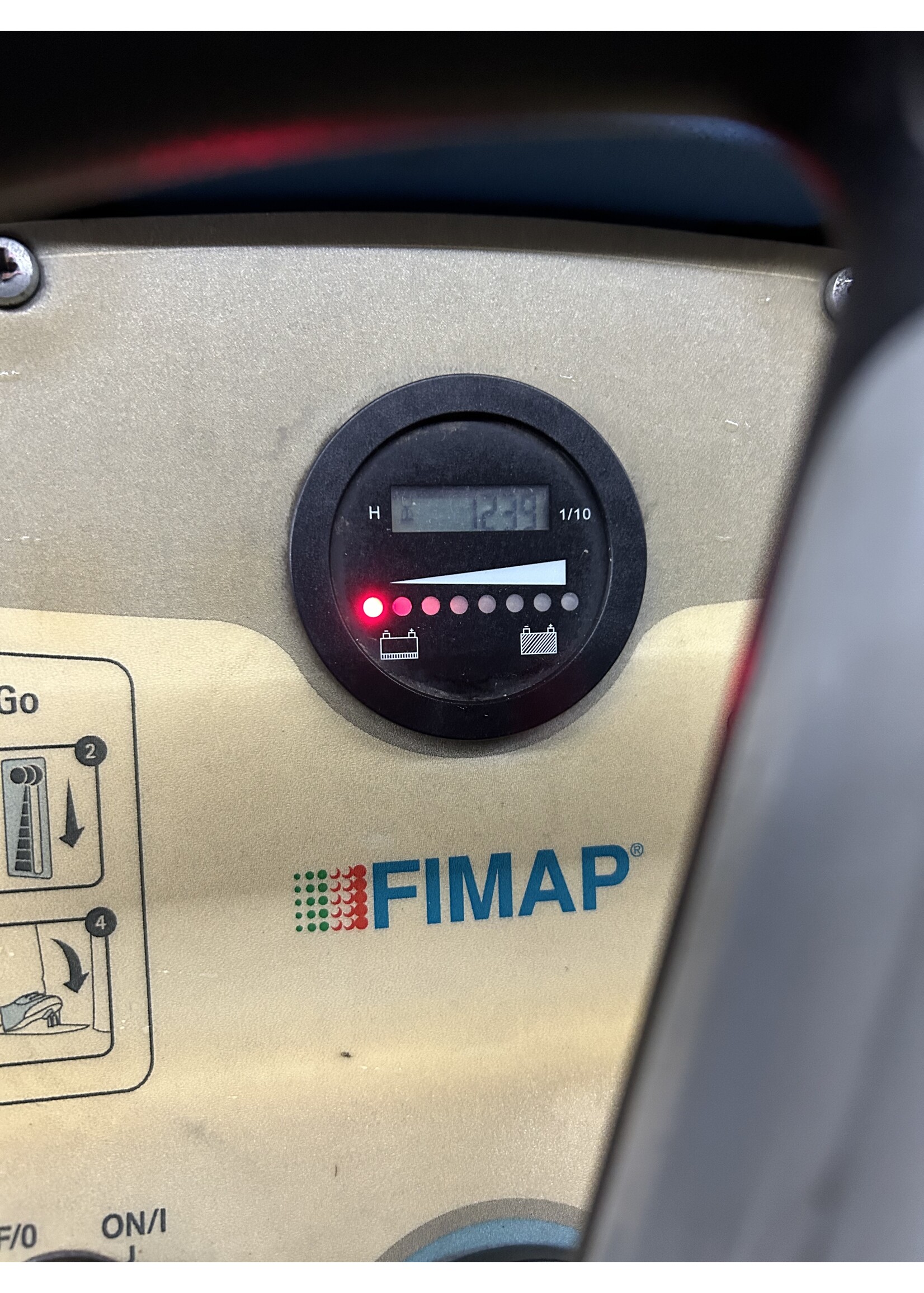 Fimap S.p.A. Fimap MR 60 B – Aufsitz-Scheuersaugmaschine (reparaturbedürftig)