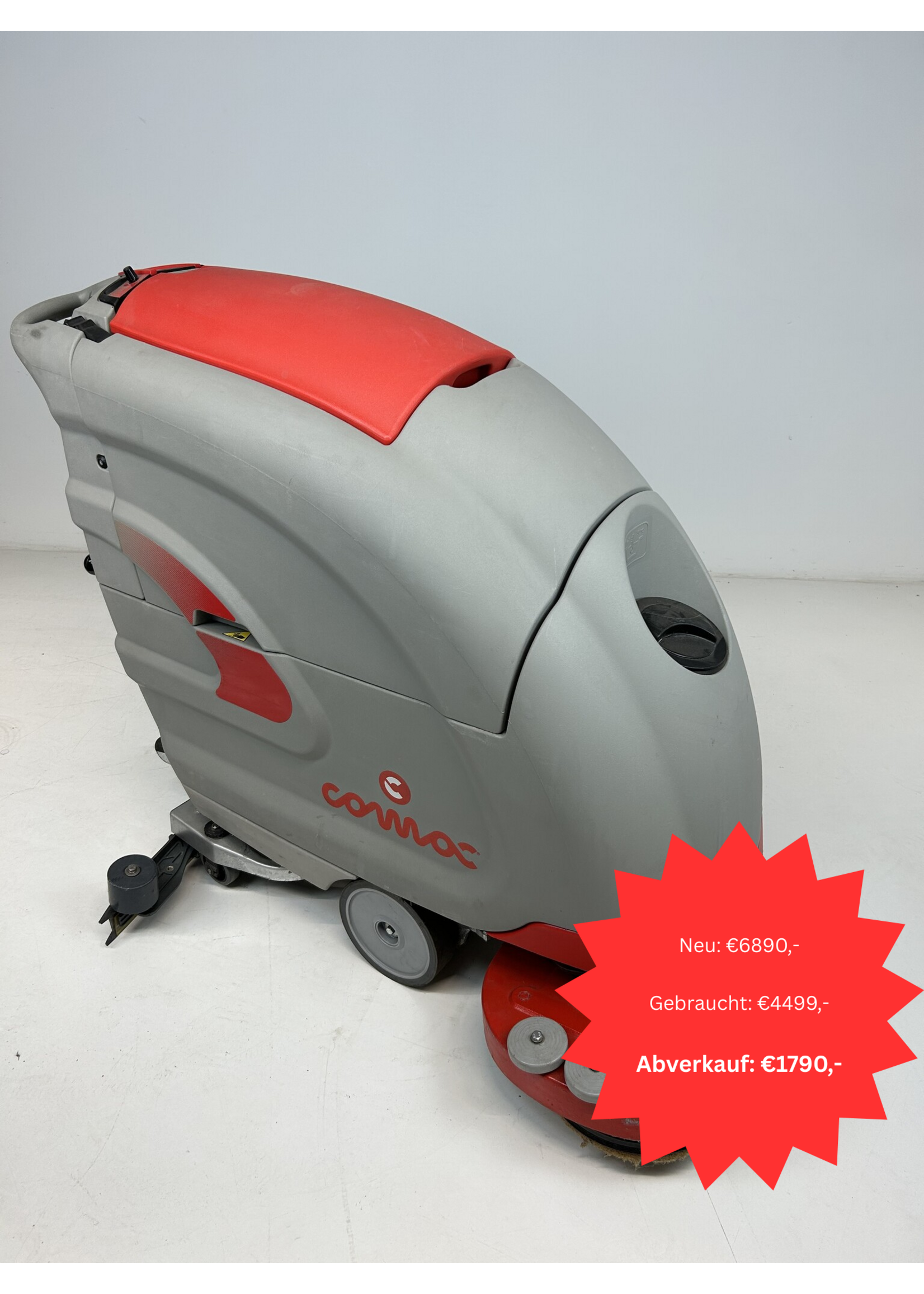 Comac S.p.A. Comac Simpla 55 BT CB – Nachläufer-Scheuersaugmaschine (847 h, 24 V)