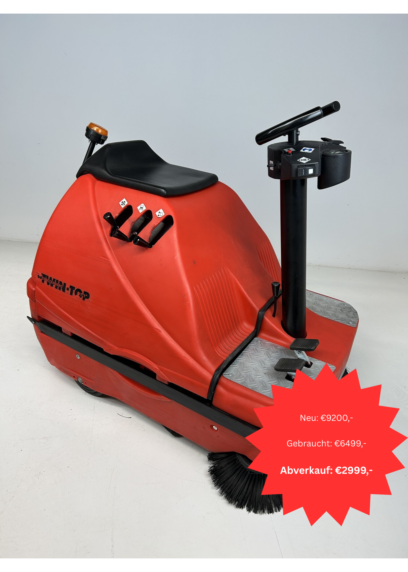 Stolzenberg GmbH & Co. KG Stolzenberg TT 1100 – Aufsitz-Kehrmaschine