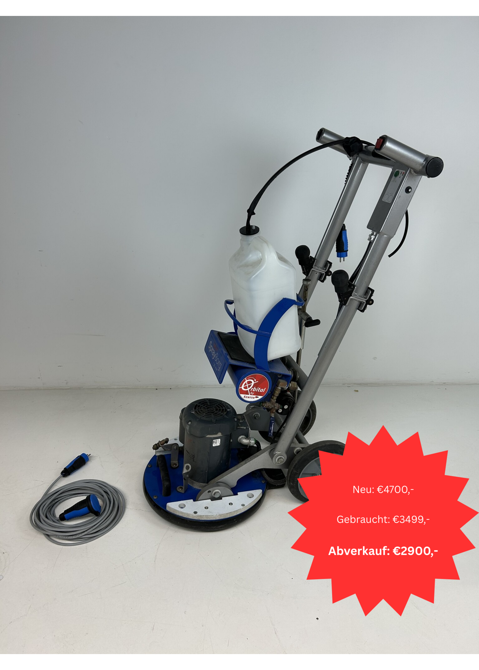 Orbot USA Orbot SprayBorg – Orbital-Reinigungsmaschine mit Sprühsystem